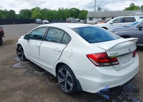 2015 Honda Civic Si z USA, uszkodzony, nr VIN 2HGFB6E55FH709153